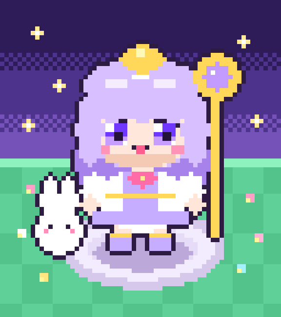 Lunethia | Cute Top-Down 2D Pixel Anime MMORPG